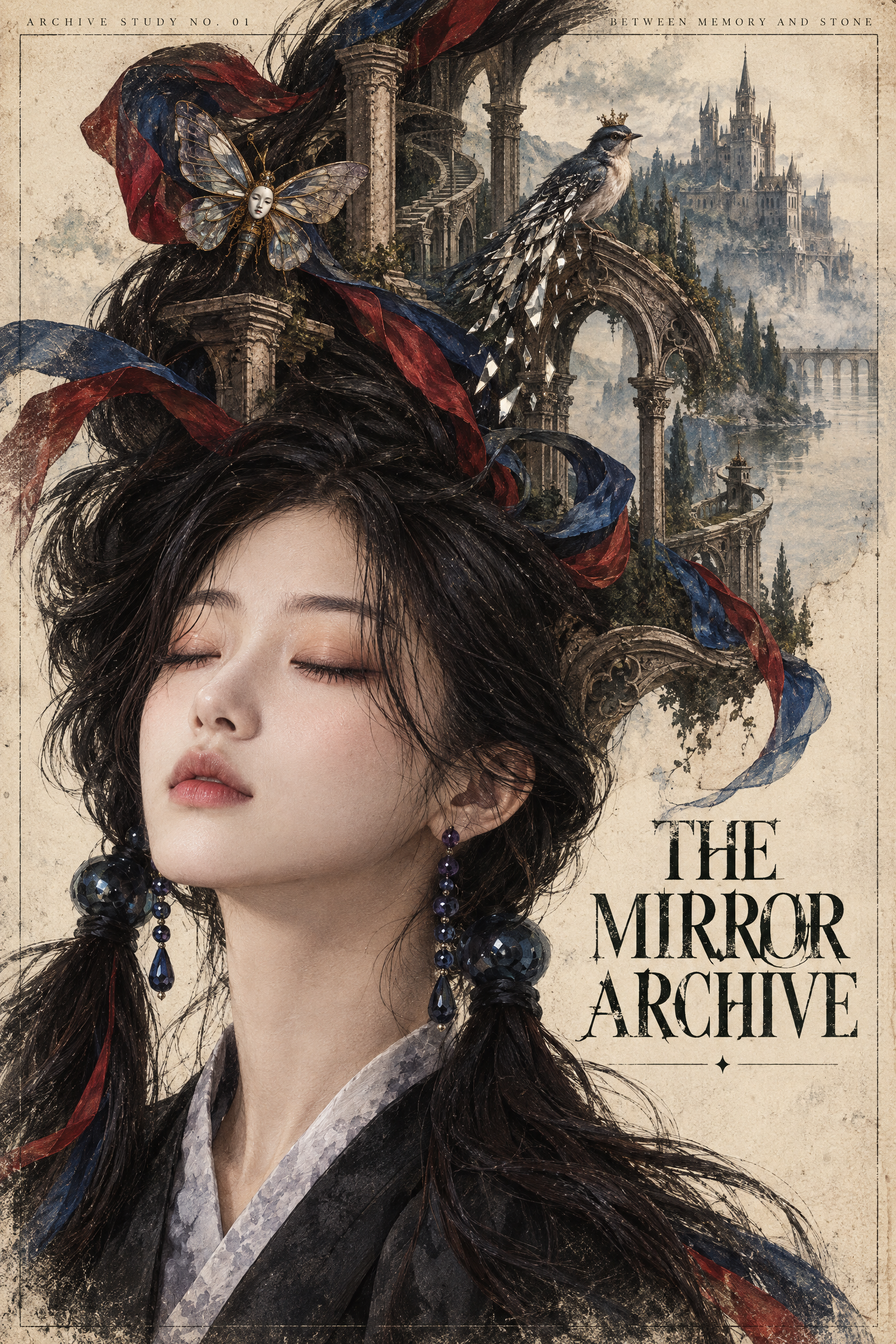 THE MIRROR ARCHIVE 에디토리얼 포스터