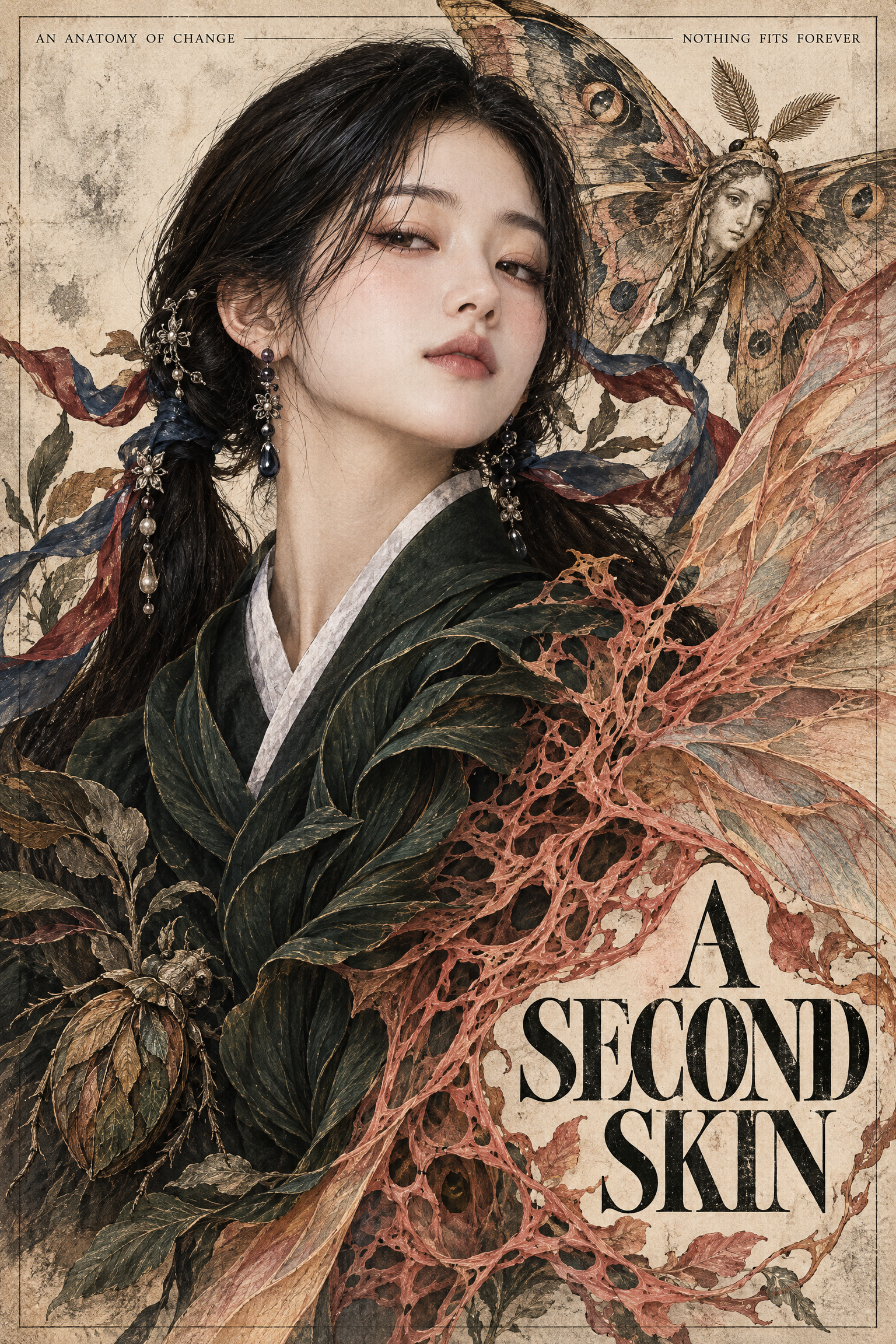 A SECOND SKIN 에디토리얼 포스터